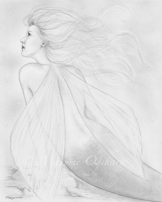 Winged Mermaid by Mayumi Ogihara